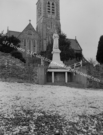 CHURCH & STATUE